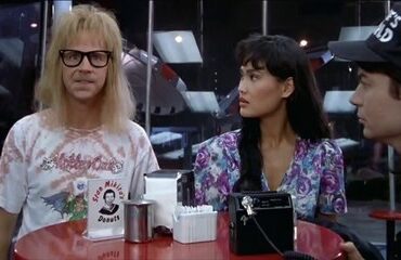 Jimi Hendrix Foxy Lady scene from Wayne's World